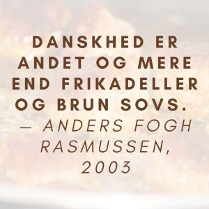 Citat på billede af frikadeller